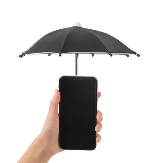 Mini Windproof Sun Shade Mobile Phone Holder