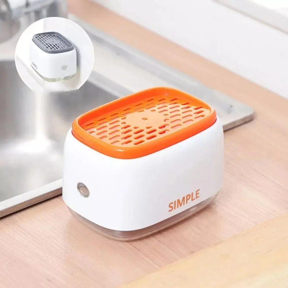 2-in-1 Sponge Soap Pump Dispenser