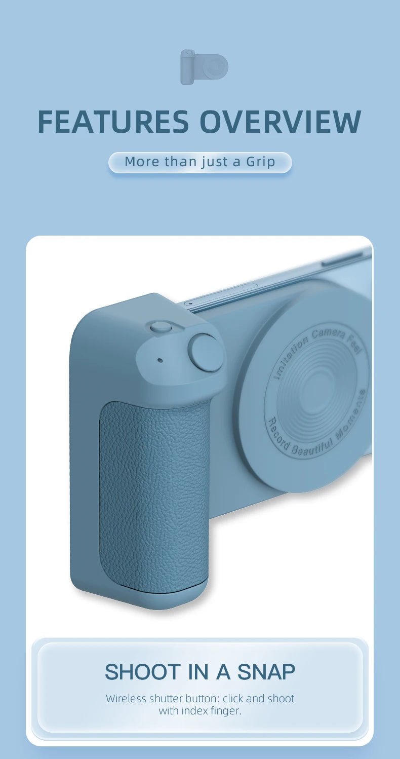 Bluetooth Mobile Phone Anti-shake Selfie Device