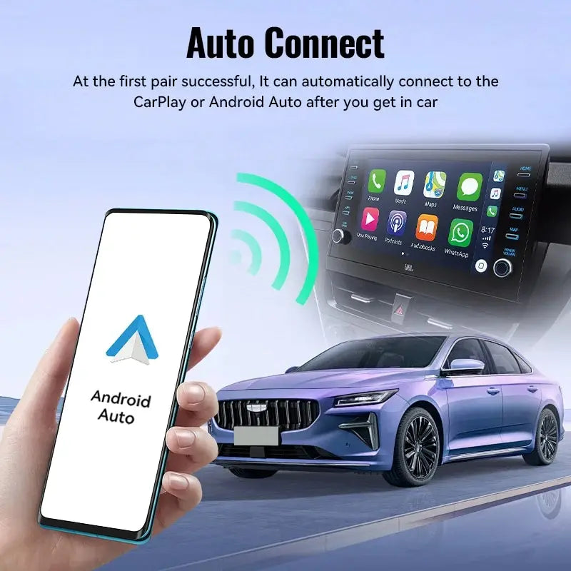 Wireless CarPlay Android Auto Wireless Adapter