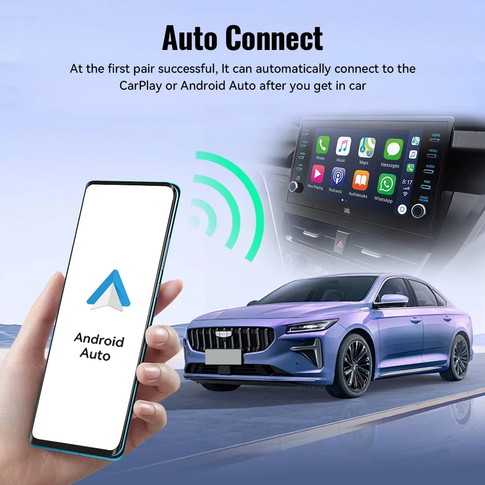 Wireless CarPlay Android Auto Wireless Adapter