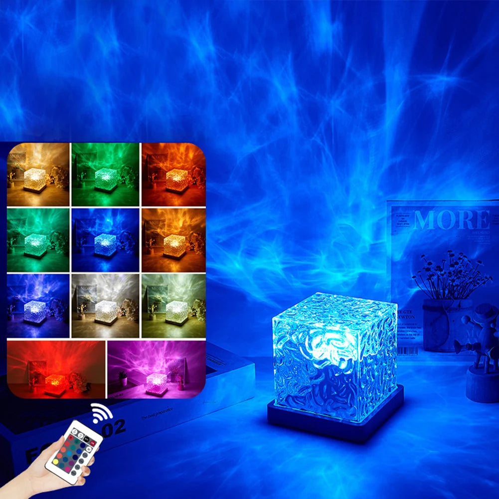 Water Waves Atmosphere Lamp