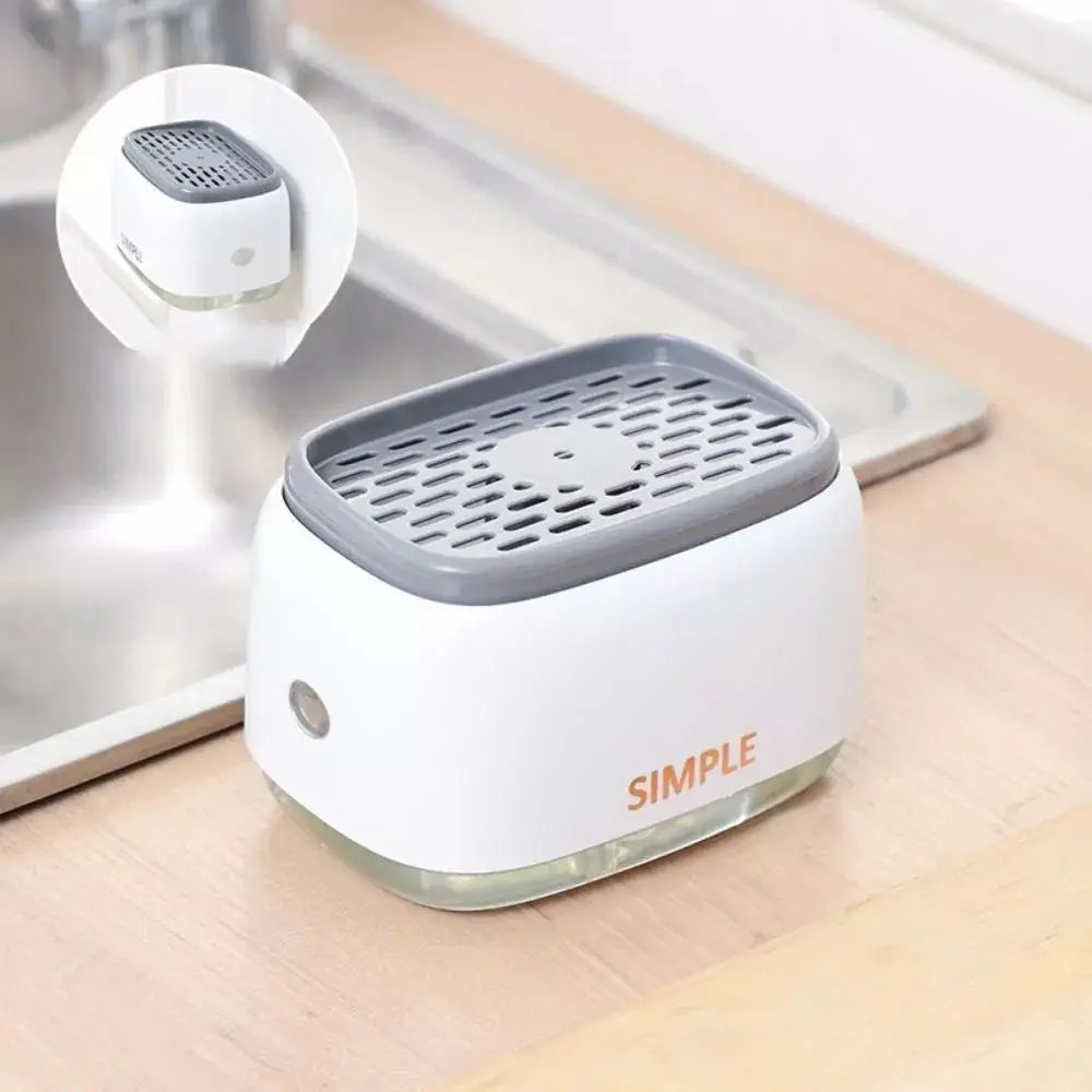 2-in-1 Sponge Soap Pump Dispenser