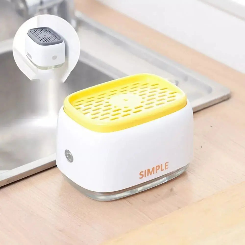 2-in-1 Sponge Soap Pump Dispenser