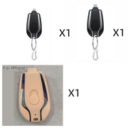 Mini Power Emergency Pod Keychain Charger