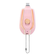 Mini Power Emergency Pod Keychain Charger