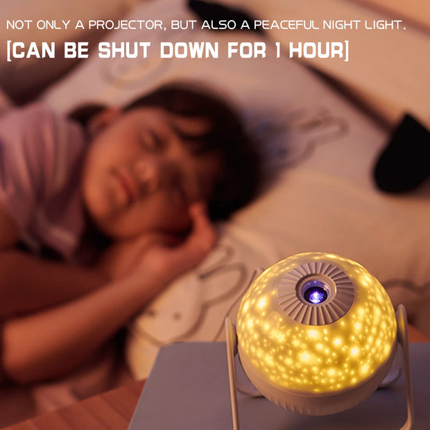LED Star Projector Night Light 6 in 1 Planetarium Projection