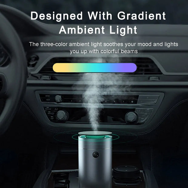 Car Diffuser Humidifier Auto Air Purifier