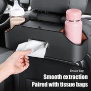 Car Multifunctional Leather Storage Box