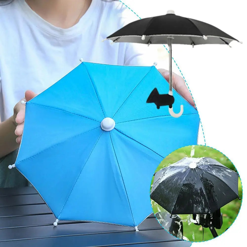 Mini Windproof Sun Shade Mobile Phone Holder