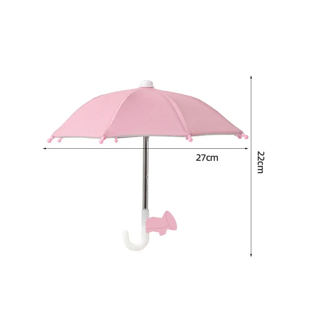 Mini Windproof Sun Shade Mobile Phone Holder