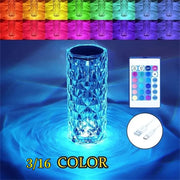 LED Crystal Table Lamp