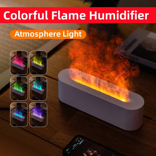 Flame Aroma Diffuser and Air Humidifier