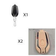 Mini Power Emergency Pod Keychain Charger