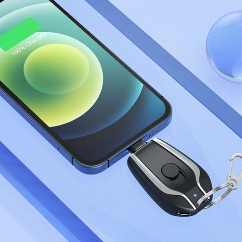 Mini Power Emergency Pod Keychain Charger