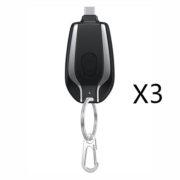 Mini Power Emergency Pod Keychain Charger