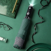 Automatic Folding Inverted Umbrella With LED Flashlight