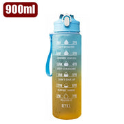 Leakproof Motivational Sport Water Bottle