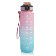 Leakproof Motivational Sport Water Bottle