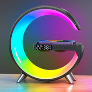 LED Digital Alarm Wireless Charger Lamp