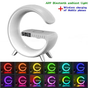LED Digital Alarm Wireless Charger Lamp