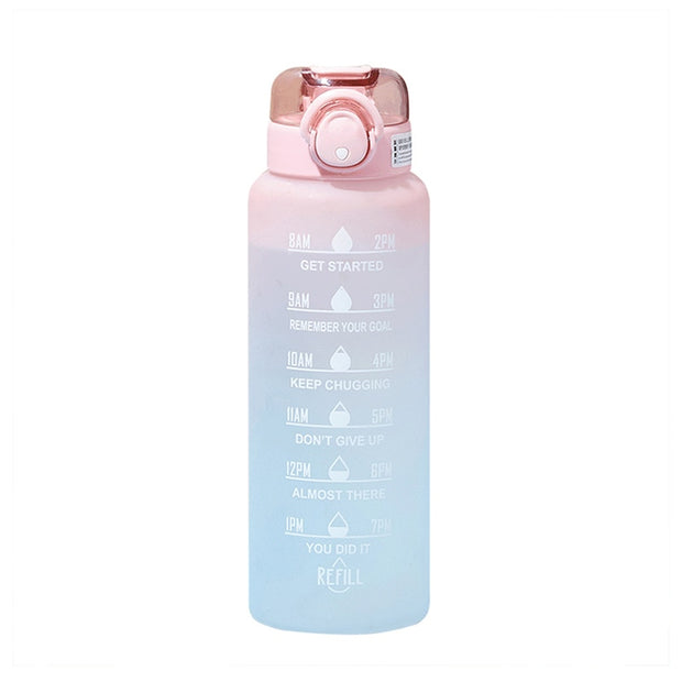 Leakproof Motivational Sport Water Bottle