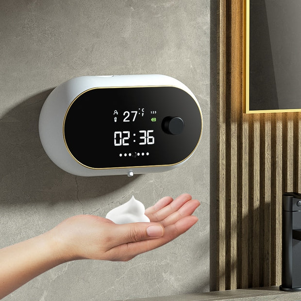 LED Temperature Display Automatic Soap Dispensers