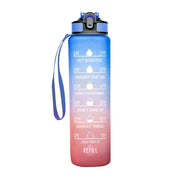 Leakproof Motivational Sport Water Bottle