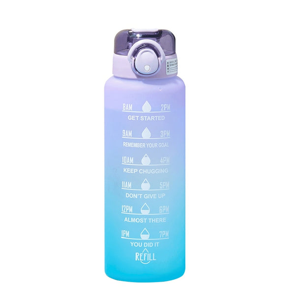 Leakproof Motivational Sport Water Bottle