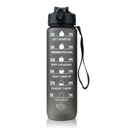 Leakproof Motivational Sport Water Bottle