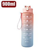 Leakproof Motivational Sport Water Bottle