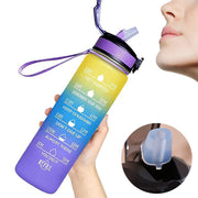 Leakproof Motivational Sport Water Bottle