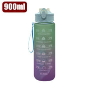 Leakproof Motivational Sport Water Bottle