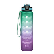 Leakproof Motivational Sport Water Bottle