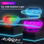 Portable Car USB Ambient Light Mini LED Decorative Atmosphere Lamps